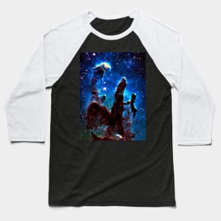 The Pillars of Creation Combining Infrared and Visible Light Baseball T-Shirt